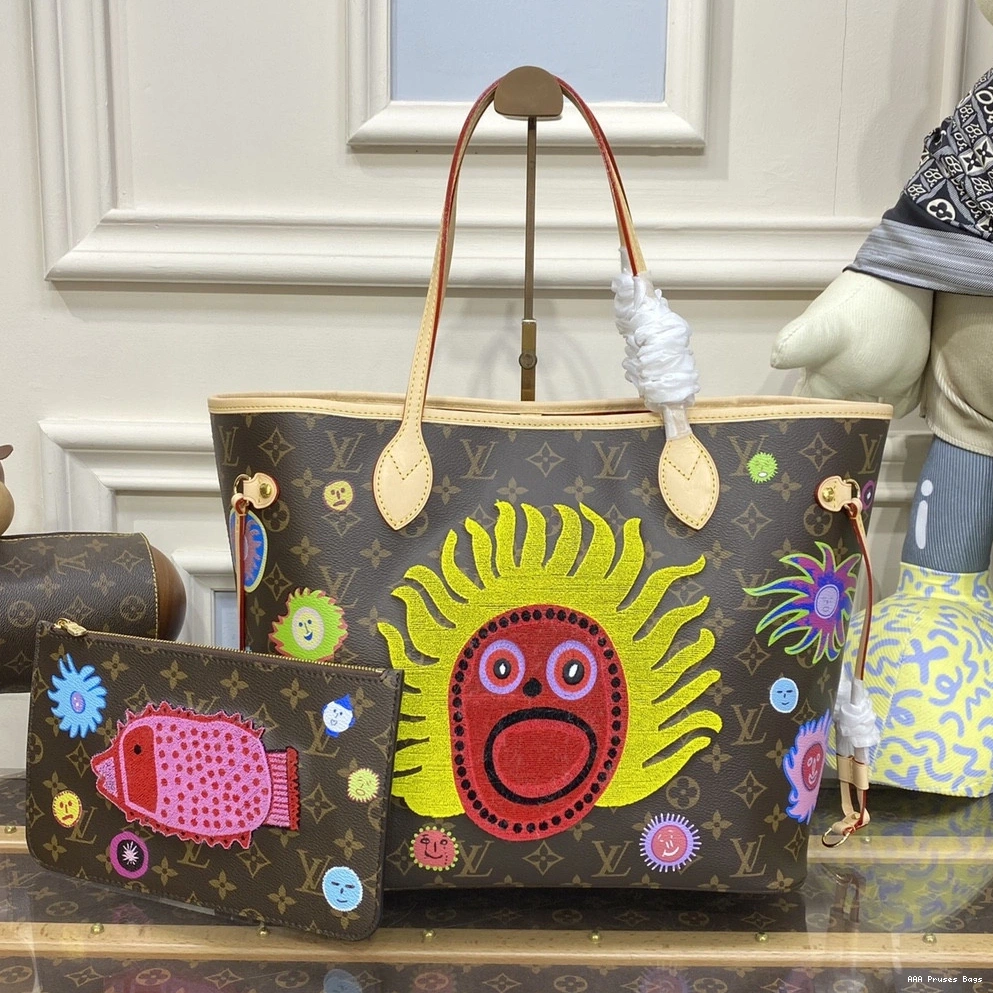 AAA Pruses Bags x NEVERFULL MM VUITTON LOUIS YK 0730